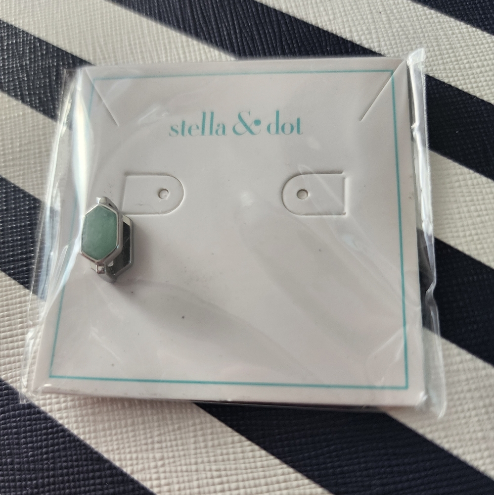Stella & Dot Keep Collective Charm Aqua Stone
